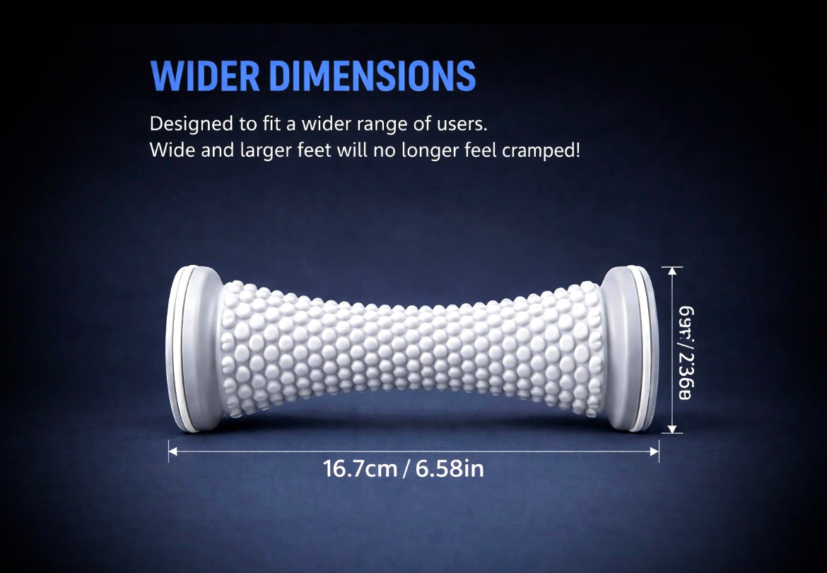 Deep Tissue Foot Massage Roller – Pain Relief & Muscle Recovery Tool