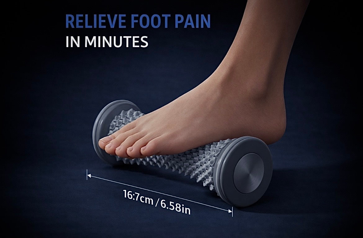 Deep Tissue Foot Massage Roller – Pain Relief & Muscle Recovery Tool